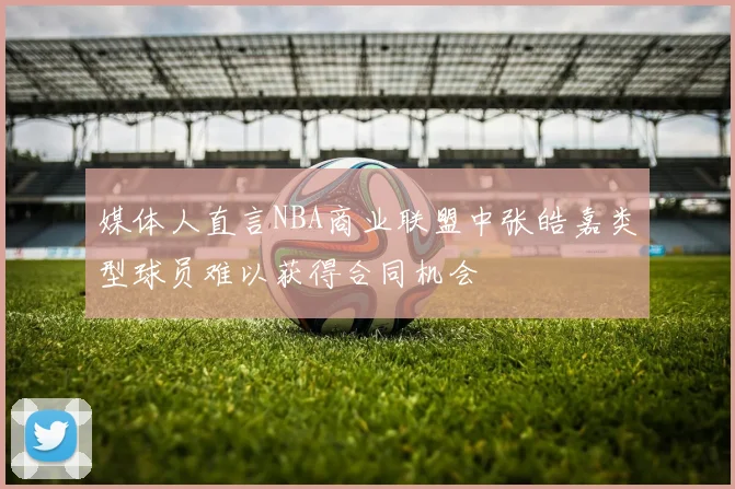 媒体人直言NBA商业联盟中张皓嘉类型球员难以获得合同机会
